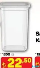 SAKLAMA KABI 1300 ML SAKLAMA KABI 1300 ML